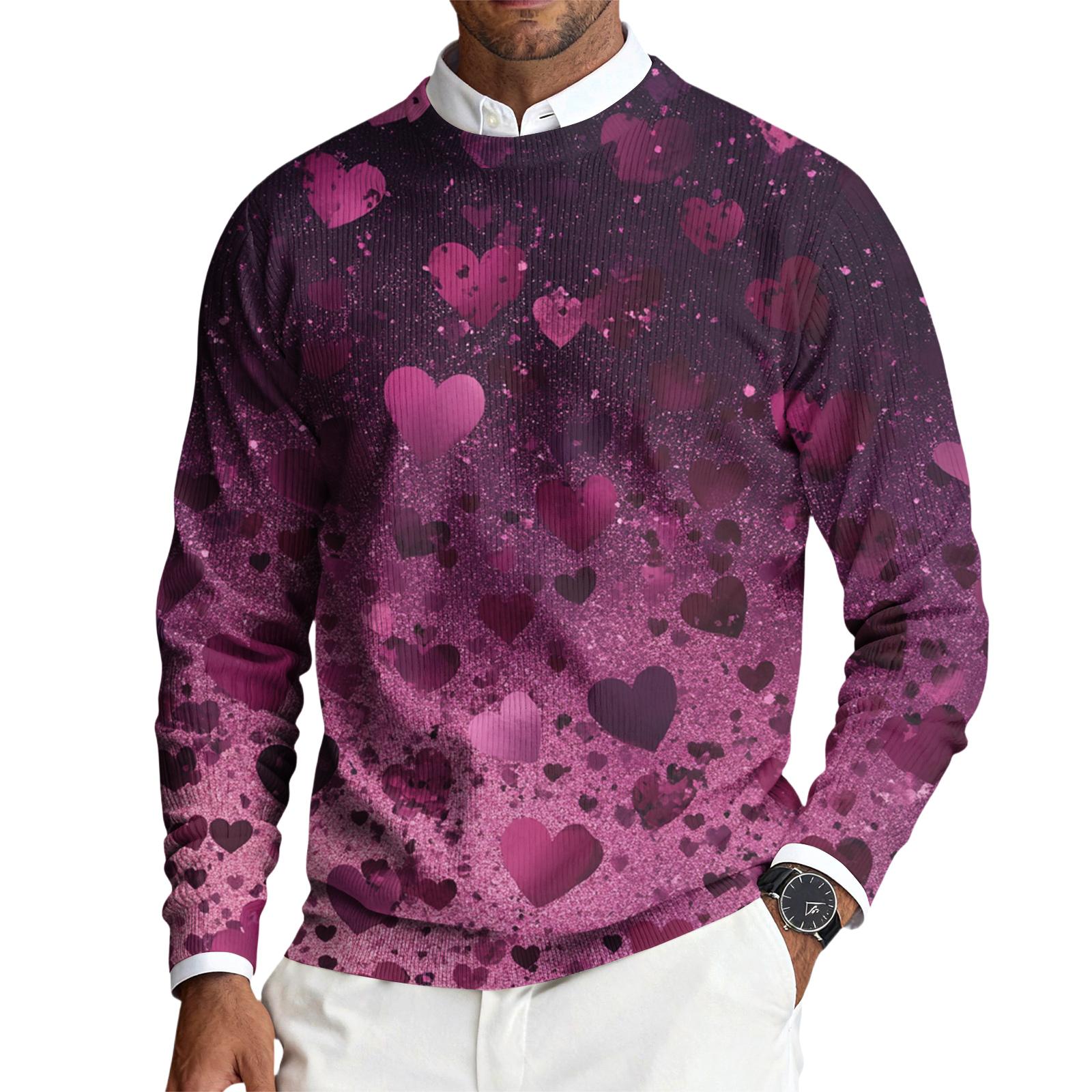 Мужской пуловер с круглым вырезом, длинными рукавами и рубчатой вязкой XL
Мужской пуловер с круглым вырезом, длинными рукавами и рубчатой вязкой XL