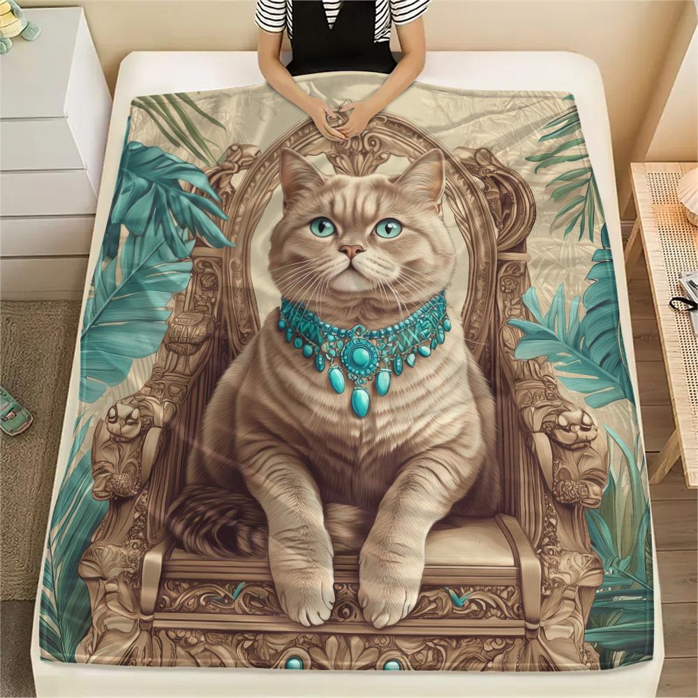 Vintage Cats Print Flannel Blanket, High quality Comfortable for All Seasons, Home Decor, Warmth and Comfort 80cm x 120cm
Vintage Cats Print Flannel Blanket, High quality Comfortable for All Seasons, Home Decor, Warmth and Comfort 80cm x 120cm