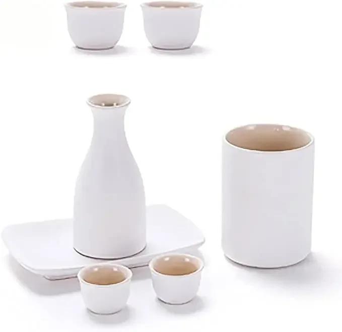 Vintage Ceramic Sake Pot Cups Set Traditional Durable Crafts Gift Groove Design Creative for Cupboard Cabinet Drawer Home
Vintage Ceramic Sake Pot Cups Set Traditional Durable Crafts Gift Groove Design Creative for Cupboard Cabinet Drawer Home