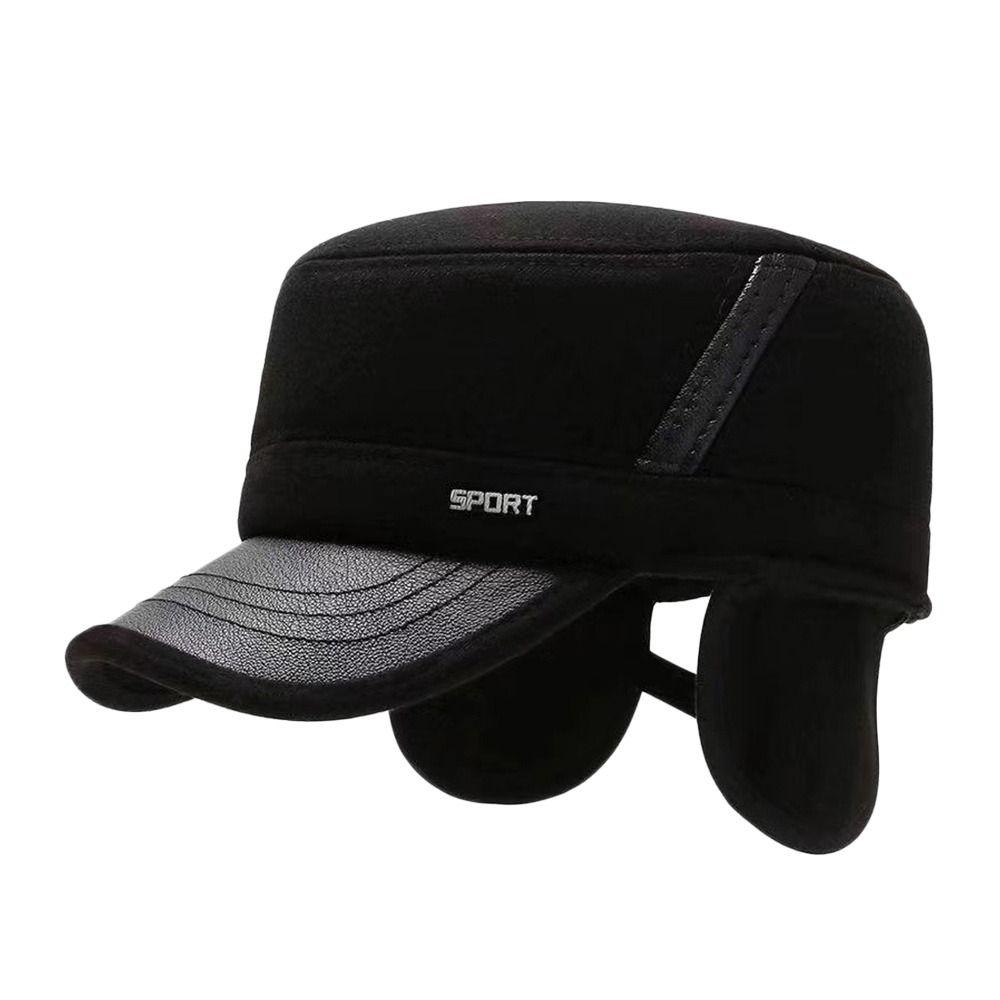 Outdoor Ear Protection Winter Hat Warm Thick Earmuffs Hat Adjustable Casual Baseball Cap for Men чорний
Outdoor Ear Protection Winter Hat Warm Thick Earmuffs Hat Adjustable Casual Baseball Cap for Men чорний