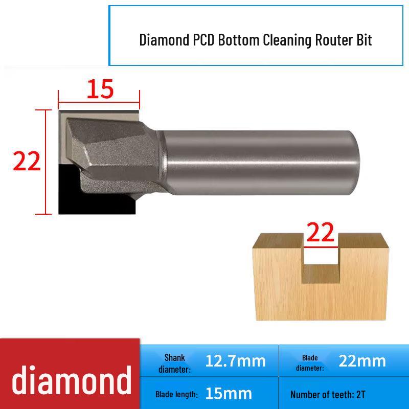 Aokewen Diamond Bottom Cleaning Router Bit
Aokewen Diamond Bottom Cleaning Router Bit