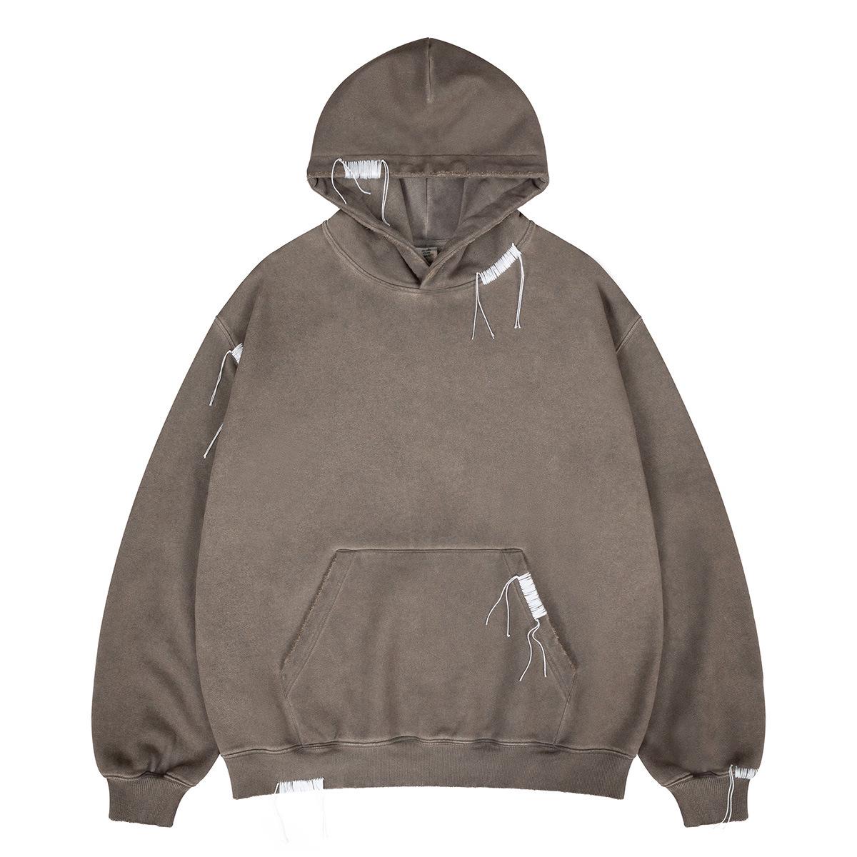 Lan Hai Menswear | 2025 Autumn/Winter Heavyweight Solid Color Plus Velvet Hooded Sweatshirt for Men M коричневий
Lan Hai Menswear | 2025 Autumn/Winter Heavyweight Solid Color Plus Velvet Hooded Sweatshirt for Men M коричневий
