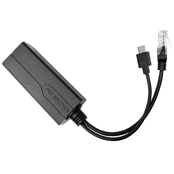 PoE-спліттер перехідник SUNROZ Micro USB + RJ45 LAN Ethernet 100 Мбіт/с (A48740)
PoE-спліттер перехідник SUNROZ Micro USB + RJ45 LAN Ethernet 100 Мбіт/с (A48740)