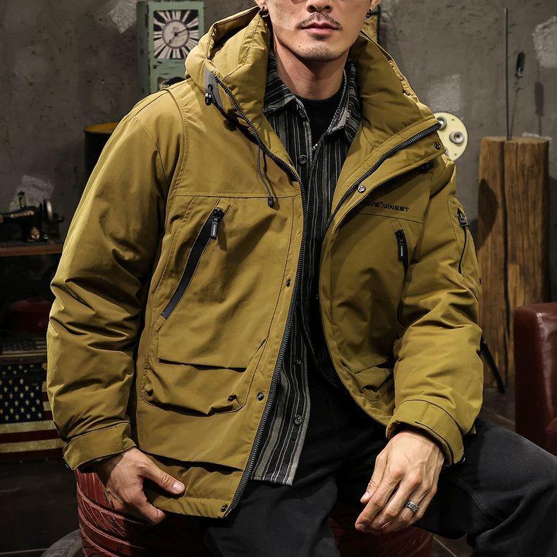 Чоловіча вітрозахисна водонепроникна пухова куртка - Зимове тепло, Колекція 2025 Default
Чоловіча вітрозахисна водонепроникна пухова куртка - Зимове тепло, Колекція 2025 Default