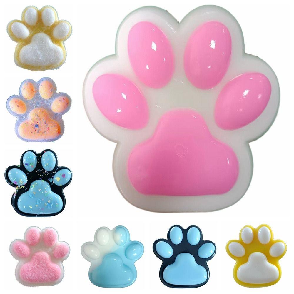 Slow Rebound Cartoon Fidget Toy Sequin Cat Cat Paw Pinch Toy Novelty Cat Paw Squeeze Toy Children style 12
Slow Rebound Cartoon Fidget Toy Sequin Cat Cat Paw Pinch Toy Novelty Cat Paw Squeeze Toy Children style 12