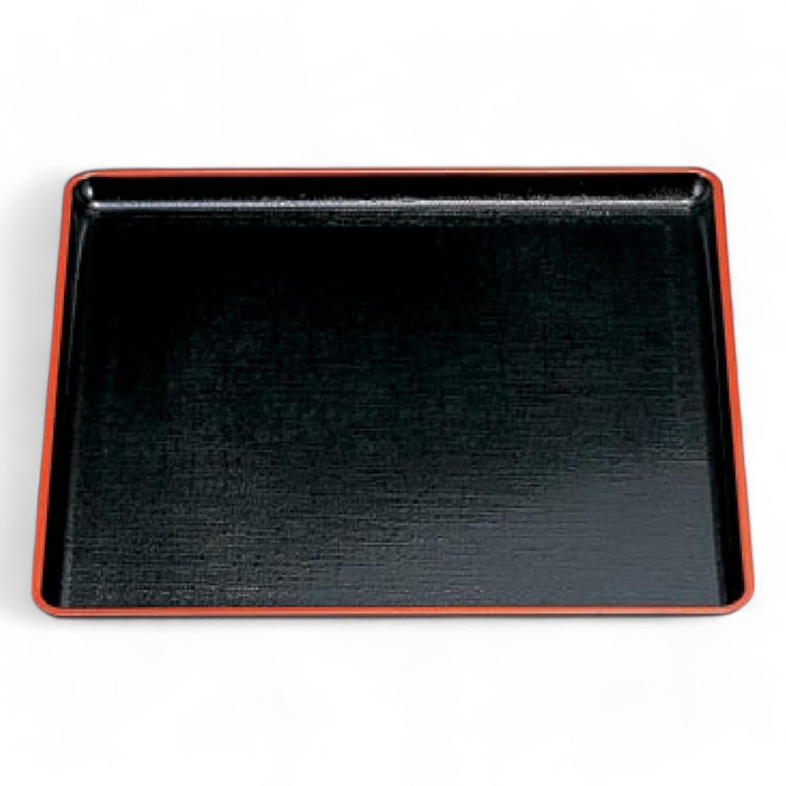 30cm Square Tray Lacquerware Made in Japan J-kitchens (Obon), Black, Red, Non-Slip, (ABS Resin),
30cm Square Tray Lacquerware Made in Japan J-kitchens (Obon), Black, Red, Non-Slip, (ABS Resin),
