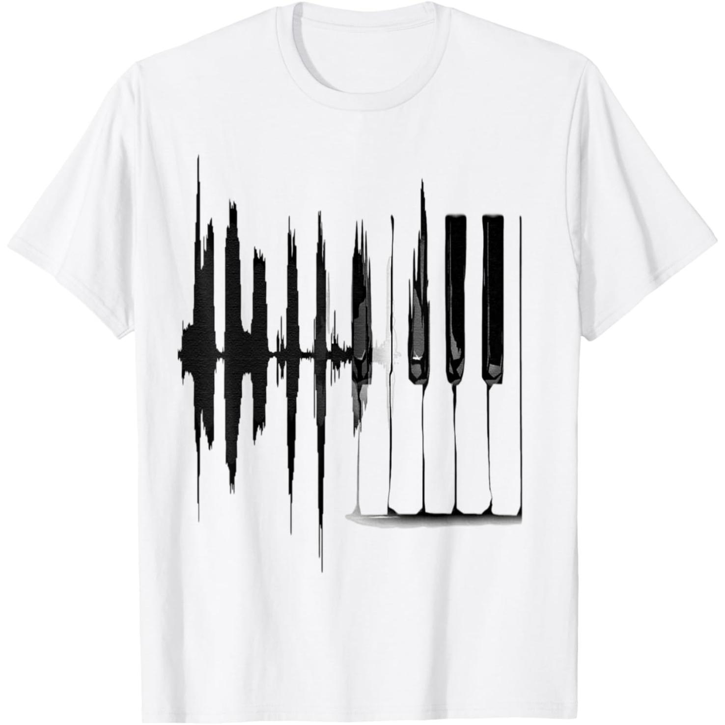 Keyboard Heartbeat Cool Piano Player Novelty Rock Music T Shirts Men Streetwear Tee Shirt Short Sleeve Unisex Loose Clothing 5XL різнокольоровий
Keyboard Heartbeat Cool Piano Player Novelty Rock Music T Shirts Men Streetwear Tee Shirt Short Sleeve Unisex Loose Clothing 5XL різнокольоровий