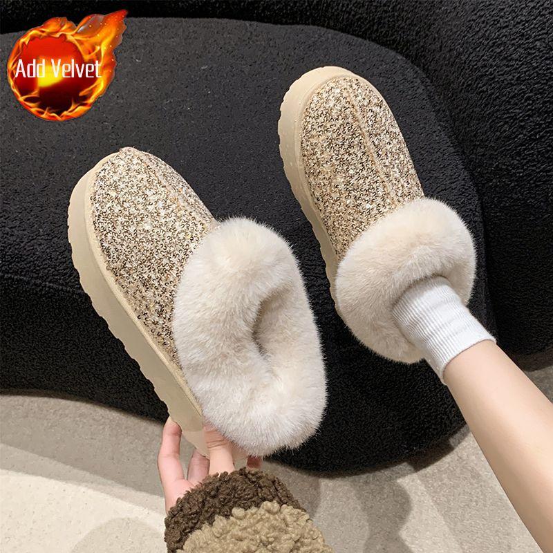 Модная теплая женская обувь больших размеров Зимние массивные ботильоны с круглым носком и пайетками для женщин Шикарные и элегантные Высококачественные ботильоны New Rock 43
Модная теплая женская обувь больших размеров Зимние массивные ботильоны с круглым носком и пайетками для женщин Шикарные и элегантные Высококачественные ботильоны New Rock 43