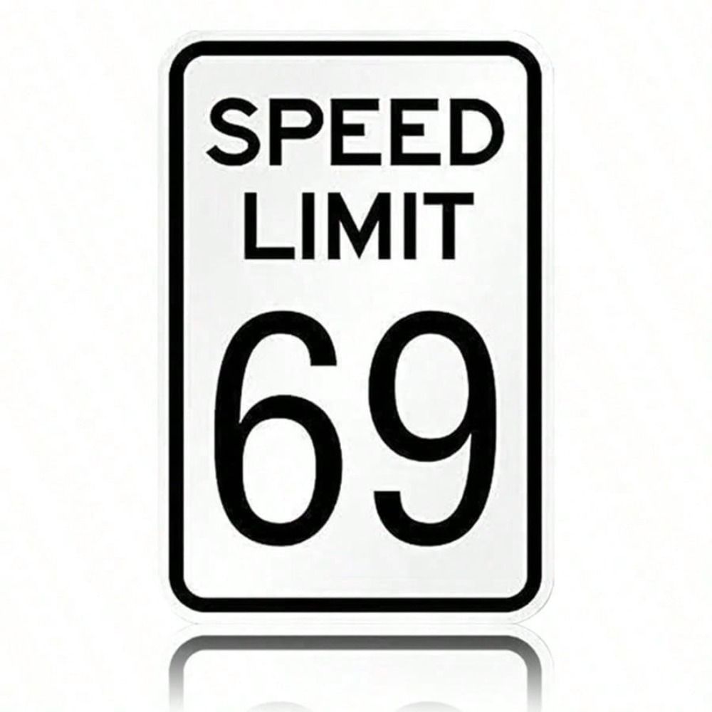 Metal Wall Art Vintage Speed Limit 69 Sign Retro Garage Decor Man Cave Gift
Metal Wall Art Vintage Speed Limit 69 Sign Retro Garage Decor Man Cave Gift