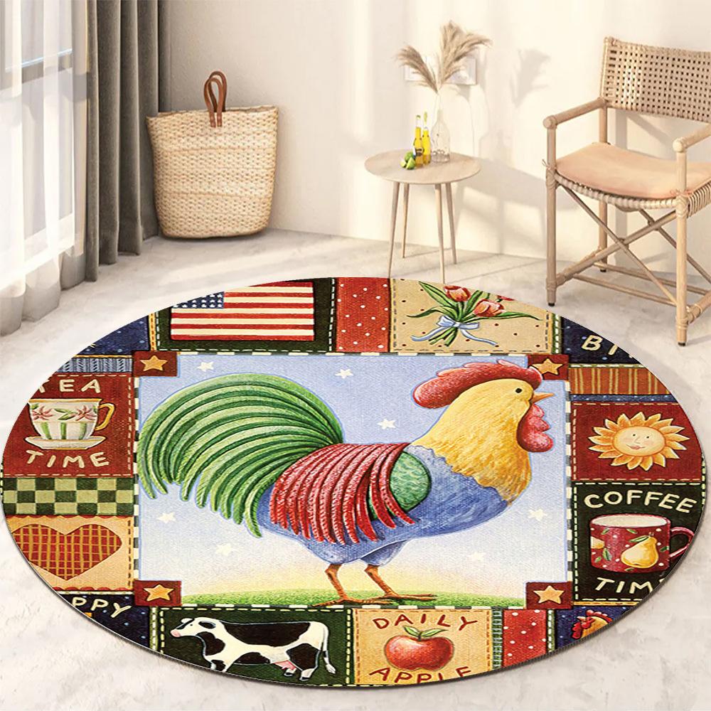 Круглый ковер для гостиной, утолщенный ковер для спальни, кабинета, нескользящие коврики для пола, офисные круглые коврики для стула, можно стирать в машине diameter 80cm
Круглый ковер для гостиной, утолщенный ковер для спальни, кабинета, нескользящие коврики для пола, офисные круглые коврики для стула, можно стирать в машине diameter 80cm