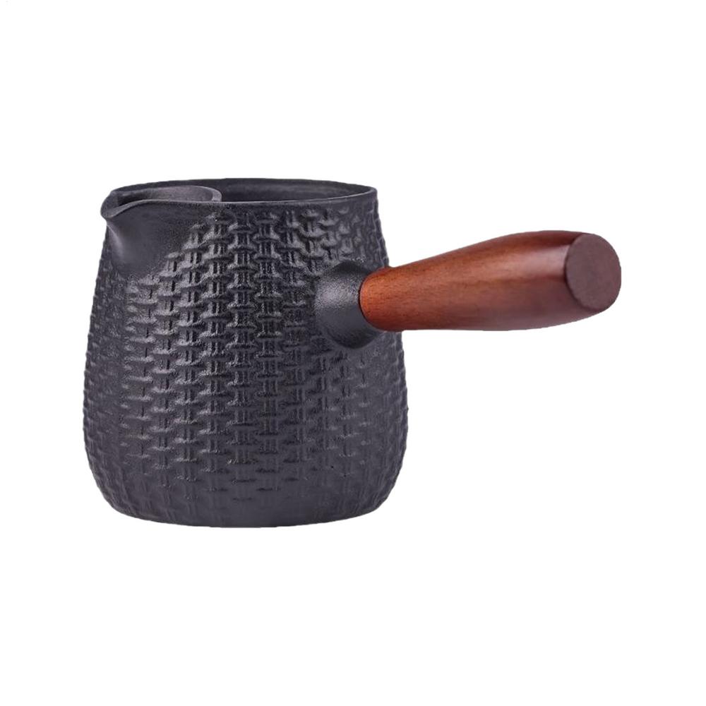 Cast Iron Teapot 600ml Teapot Warmer Cast Iron Tea Pots with Wooden Handle for Camping Travel Boiling Kitchen Adults Child Beach
Cast Iron Teapot 600ml Teapot Warmer Cast Iron Tea Pots with Wooden Handle for Camping Travel Boiling Kitchen Adults Child Beach