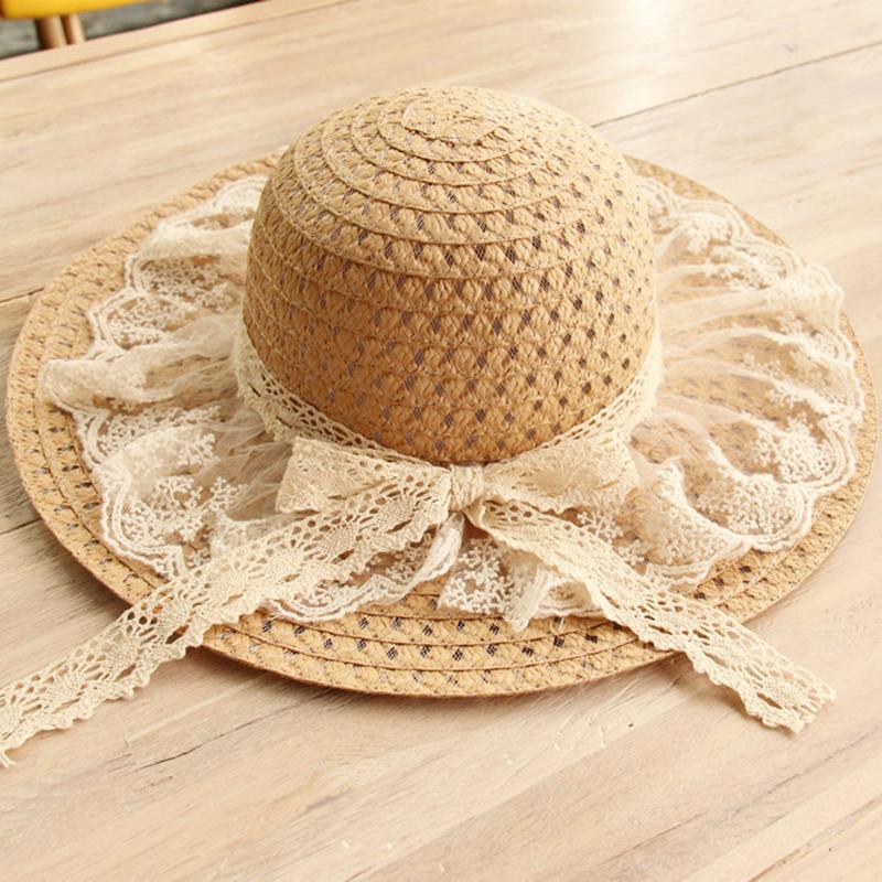 Women Lace Sun Hats For Wide Brim Straw Beach Side Cap Floppy Female Straw Hat Lace Solid Fringe Straw Hat Summer Hat Chapeu child 48-52cm
Women Lace Sun Hats For Wide Brim Straw Beach Side Cap Floppy Female Straw Hat Lace Solid Fringe Straw Hat Summer Hat Chapeu child 48-52cm