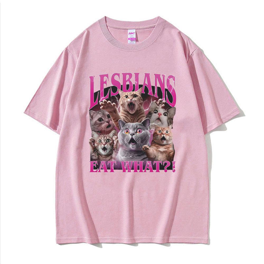Lesbians Eat What Funny Offensive Silly Meme Tee Shirt Unisex Vintage Summer T-shirt Men Casual Crewneck T Shirt 3XL
Lesbians Eat What Funny Offensive Silly Meme Tee Shirt Unisex Vintage Summer T-shirt Men Casual Crewneck T Shirt 3XL