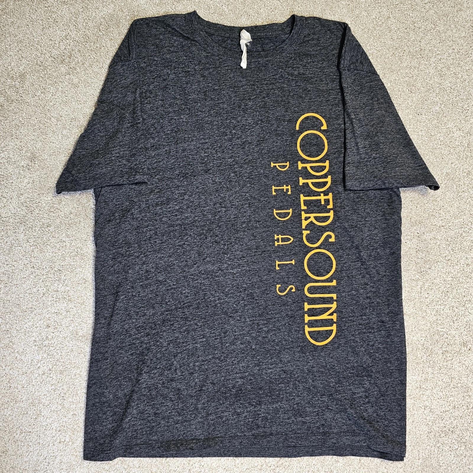 2010s CopperSound Pedals T-shirt Mens L Gray Guitar Band Music Grunge Indie Punk 4XL
2010s CopperSound Pedals T-shirt Mens L Gray Guitar Band Music Grunge Indie Punk 4XL