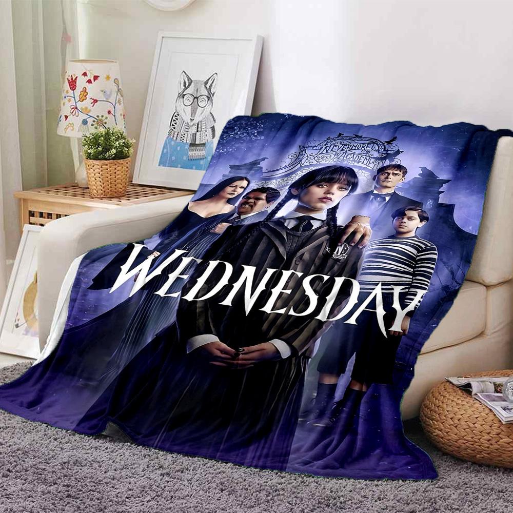 1pc Wednesday Addams Nevermore Academy Soft Warm Throw for Home, Office, Trave, All-Season Cozy Bedding Gift, Office Cozy Accessory1080 80cmx120cm(31inx47in)
1pc Wednesday Addams Nevermore Academy Soft Warm Throw for Home, Office, Trave, All-Season Cozy Bedding Gift, Office Cozy Accessory1080 80cmx120cm(31inx47in)