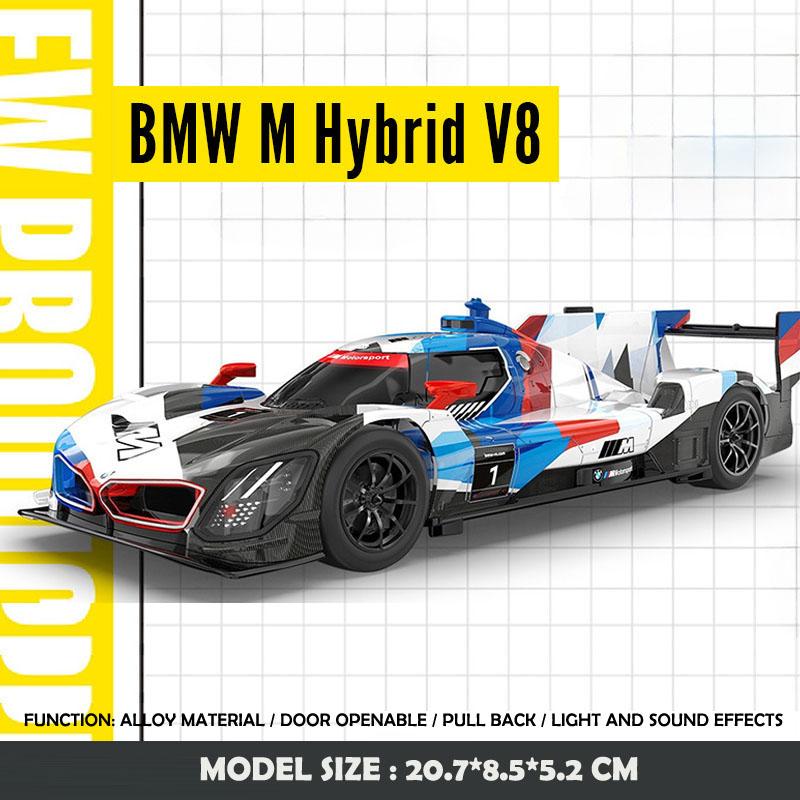 Diecast CCA 1:24 BMW M Hybrid V8 Racing Car Model Collection Miniature Voiture Home Decor Man Boy Birthday Gift Toy Vehicle
Diecast CCA 1:24 BMW M Hybrid V8 Racing Car Model Collection Miniature Voiture Home Decor Man Boy Birthday Gift Toy Vehicle