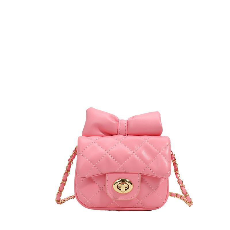 Stylish Fashionable Diamond Pattern Kids Shoulder Bag With Cute Bow For Boys And Girls Pink
Stylish Fashionable Diamond Pattern Kids Shoulder Bag With Cute Bow For Boys And Girls Pink