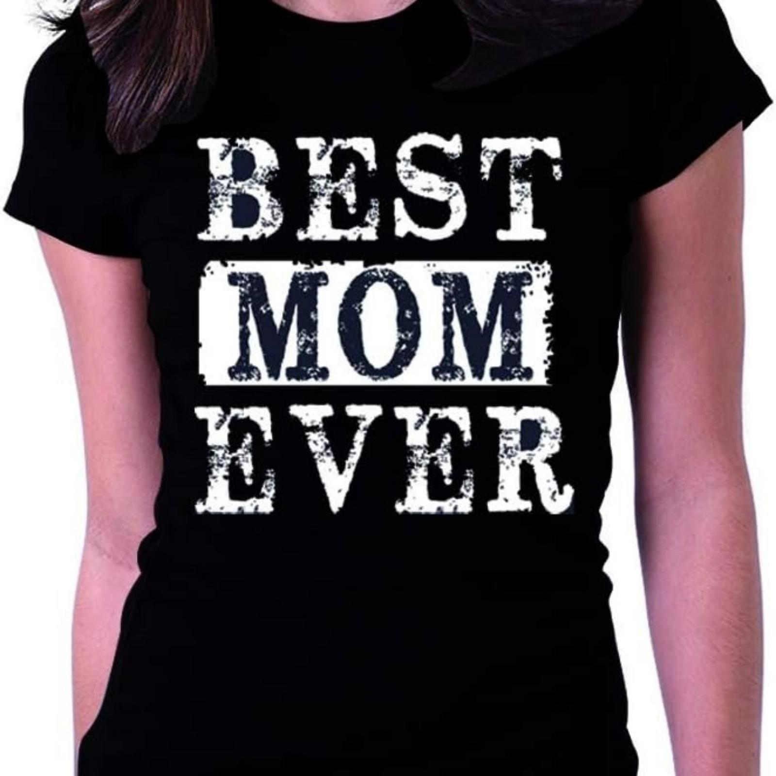 100% Cotton Womens Best Mom Ever Shirt Funny Mommy T-Shirt S
100% Cotton Womens Best Mom Ever Shirt Funny Mommy T-Shirt S