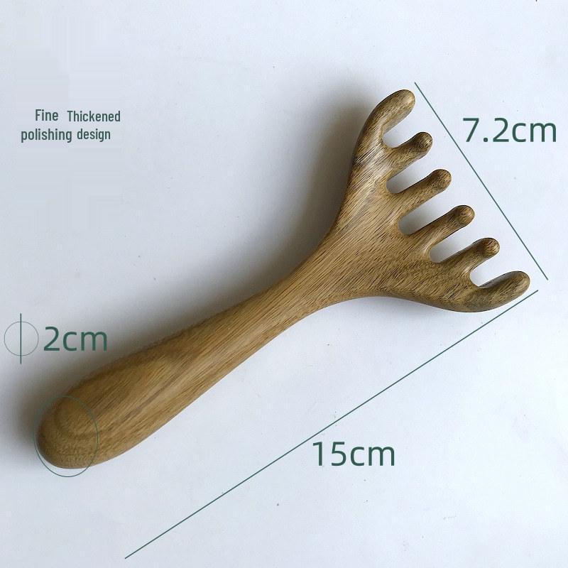 Green Sandalwood Antler Rake Comb for Scalp Massage, Neck Gua Sha, and Head Therapy
Green Sandalwood Antler Rake Comb for Scalp Massage, Neck Gua Sha, and Head Therapy