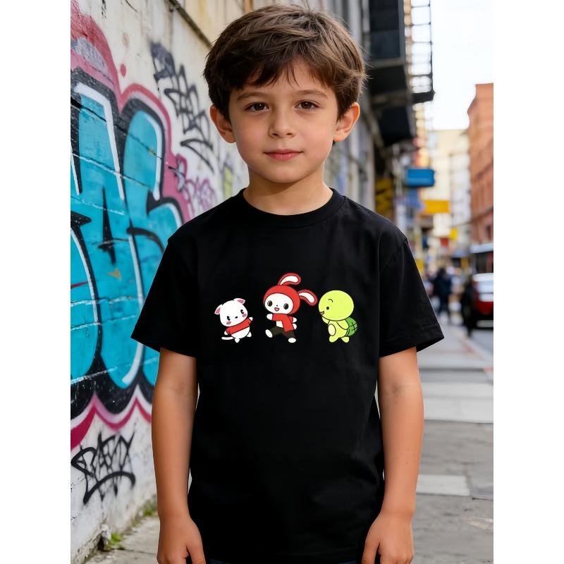 European sizes Printed Design – Not Textured • Children s T-Shirt • Game T-Shirt • Suitable for Children • Comfortable Fabric • Colorful 98cm чёрный
European sizes Printed Design – Not Textured • Children s T-Shirt • Game T-Shirt • Suitable for Children • Comfortable Fabric • Colorful 98cm чёрный