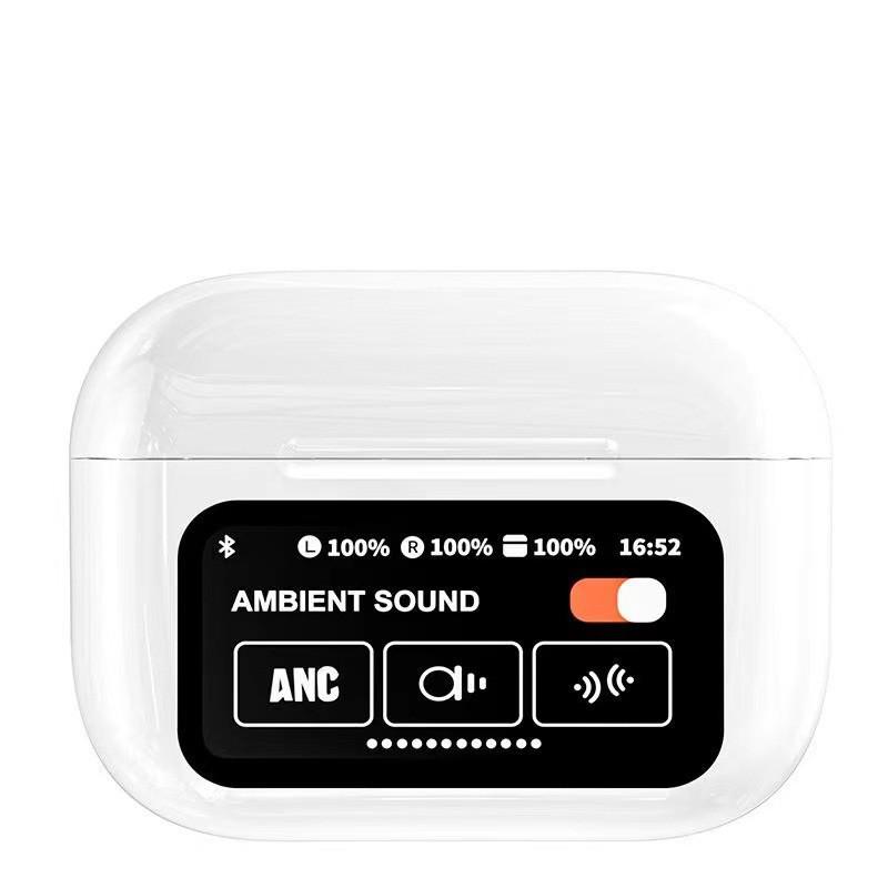 Розумна бездротова Bluetooth-гарнітура A9Pro з ANC, кольоровим екраном та тривалим часом роботи від акумулятора
Розумна бездротова Bluetooth-гарнітура A9Pro з ANC, кольоровим екраном та тривалим часом роботи від акумулятора