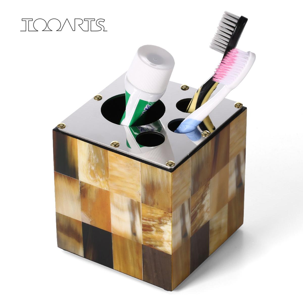 Контейнер для зубной щетки с роговыми полосками, деревянные столешницы, домашний декор
Контейнер для зубной щетки с роговыми полосками, деревянные столешницы, домашний декор