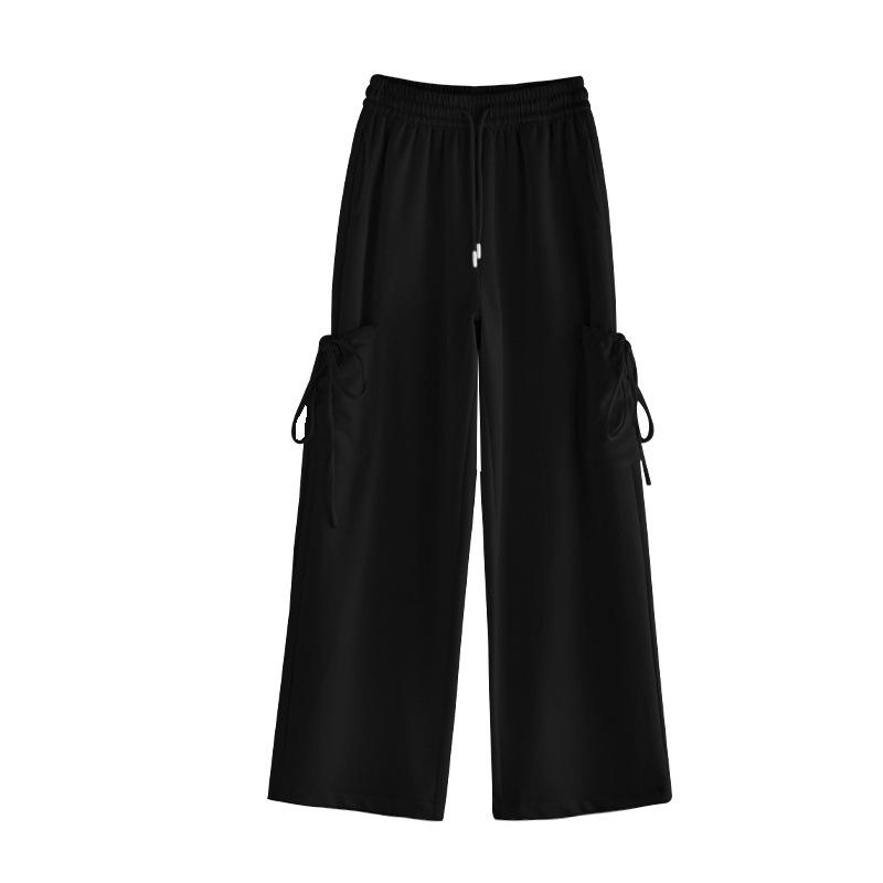 Women s Versatile High-Waisted Bow Tie Lace-Up Wide-Leg Pants - Slimming, Straight, Casual Long Sweatpants for Spring/Autumn 2025. S чёрный
Women s Versatile High-Waisted Bow Tie Lace-Up Wide-Leg Pants - Slimming, Straight, Casual Long Sweatpants for Spring/Autumn 2025. S чёрный