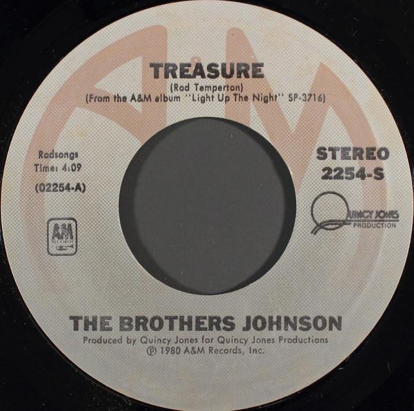 7-дюймовая пластинка BROTHERS JOHNSON - Treasure 2254S A&M Records 1980 США Соул/Фанк Б/У
7-дюймовая пластинка BROTHERS JOHNSON - Treasure 2254S A&M Records 1980 США Соул/Фанк Б/У