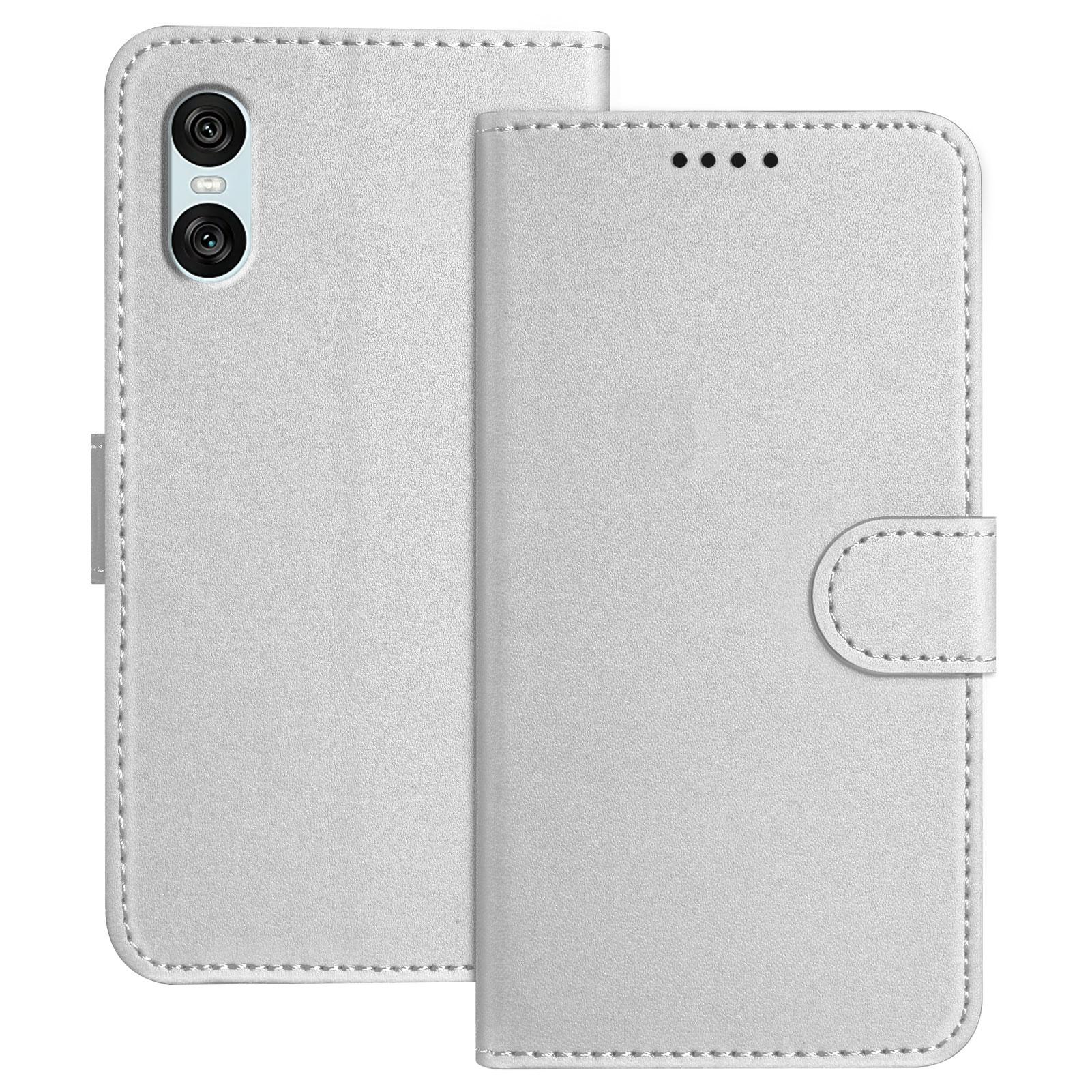 For Sony Xperia 10 VI Leather Case Wallet Stand Solid Color Anti Drop Phone Cover Silver
For Sony Xperia 10 VI Leather Case Wallet Stand Solid Color Anti Drop Phone Cover Silver