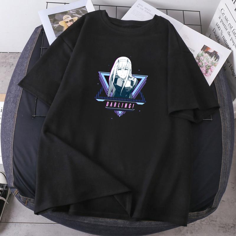 Summer Oversize Tees Female Casual Darling in The Franxx Anime Woman T-shirts Short Sleeve Tops Female Roronoa Zero Camisetas 3XL чорний
Summer Oversize Tees Female Casual Darling in The Franxx Anime Woman T-shirts Short Sleeve Tops Female Roronoa Zero Camisetas 3XL чорний