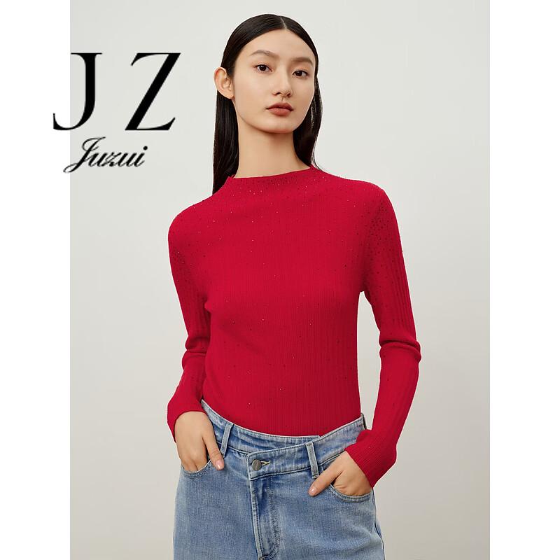 JUZUI Women s Embellished Pure Wool Turtleneck Sweater S
JUZUI Women s Embellished Pure Wool Turtleneck Sweater S