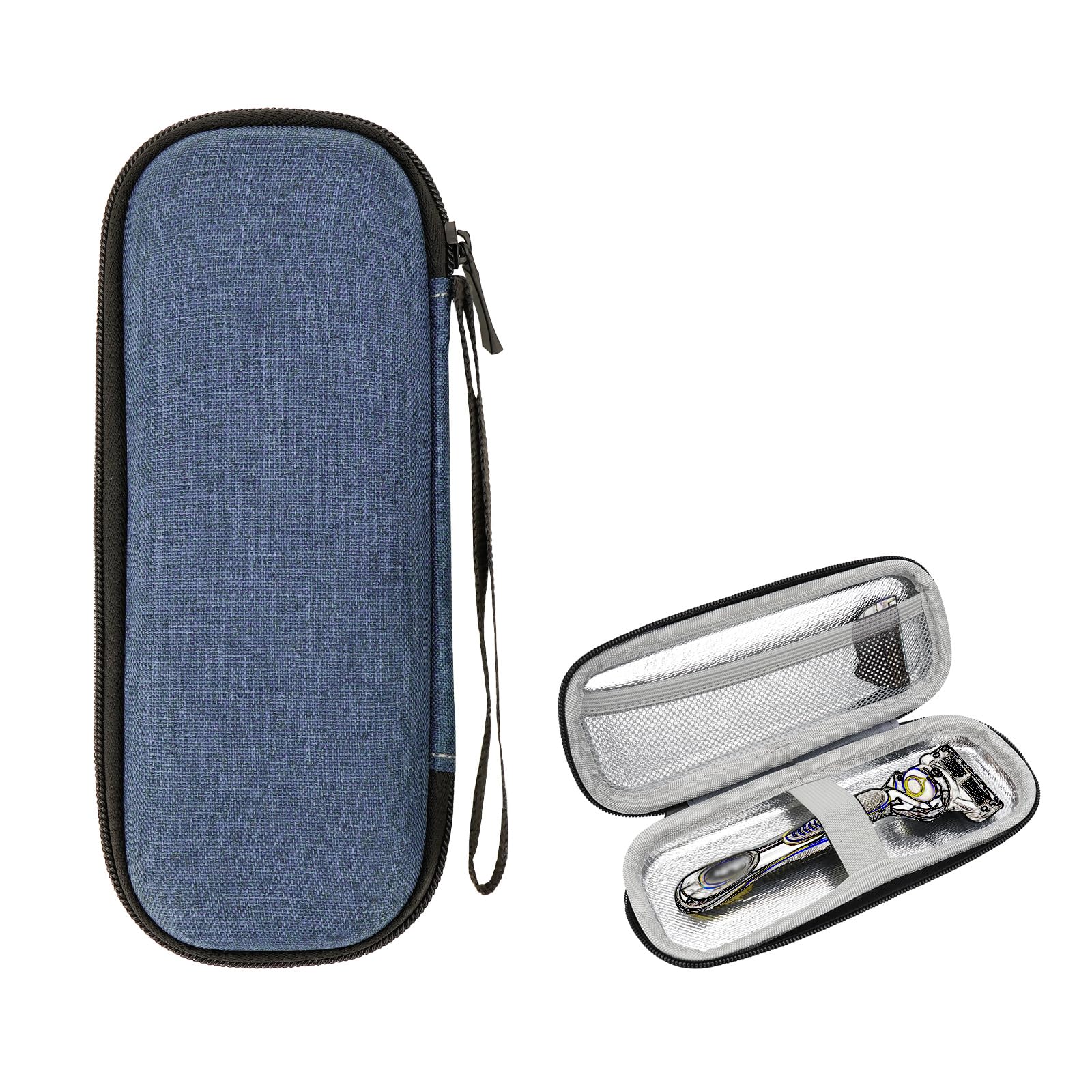 Linkidea Жесткий чехол для безопасной бритвы для путешествий для Gillette Fusion Match и бритвы Сумка для переноски 5, 3, ProGlide, (синий)
Linkidea Жесткий чехол для безопасной бритвы для путешествий для Gillette Fusion Match и бритвы Сумка для переноски 5, 3, ProGlide, (синий)