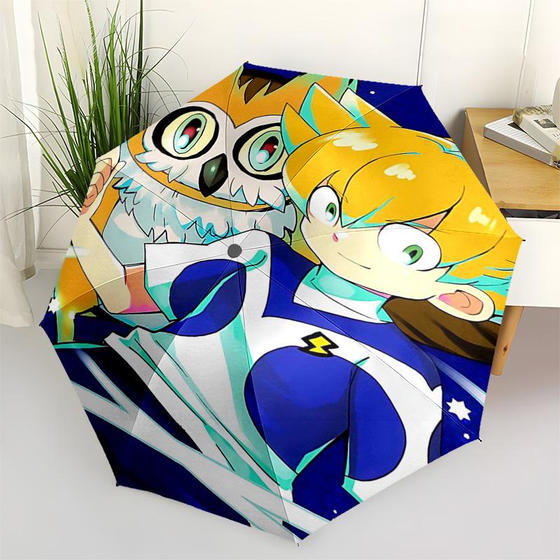 1pc Outdoor Umbrella with Tigress and Owl Design - Automatic Opening/Closing, Portable 3-Fold Design, 8-Rib Iron Frame - Perfect Gift for Fan
1pc Outdoor Umbrella with Tigress and Owl Design - Automatic Opening/Closing, Portable 3-Fold Design, 8-Rib Iron Frame - Perfect Gift for Fan
