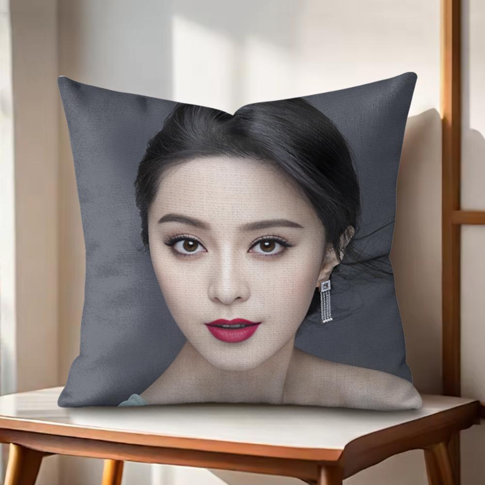 actress Fan Bingbing Cushion Cover Natural Linen Organic Fabric DoubleSided Printing Couch Pillow Covers Home Decor 30x30cm
actress Fan Bingbing Cushion Cover Natural Linen Organic Fabric DoubleSided Printing Couch Pillow Covers Home Decor 30x30cm