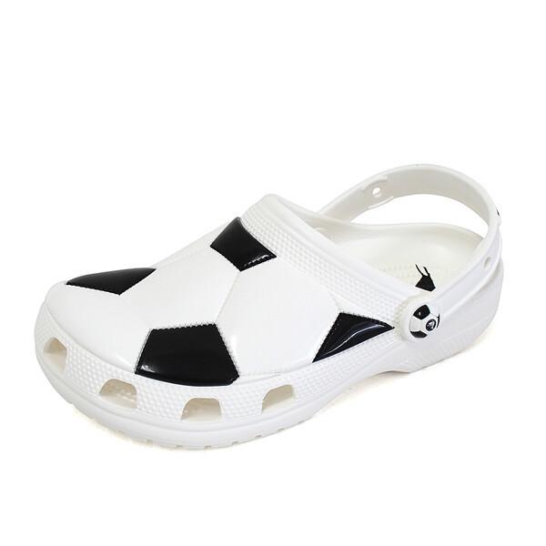 Crocs Kids Classic Soccer Ball Women Kids Junior Clog Sandals Slippers Aqua Shoes White 2101 210157103/250mm(J6)
Crocs Kids Classic Soccer Ball Women Kids Junior Clog Sandals Slippers Aqua Shoes White 2101 210157103/250mm(J6)