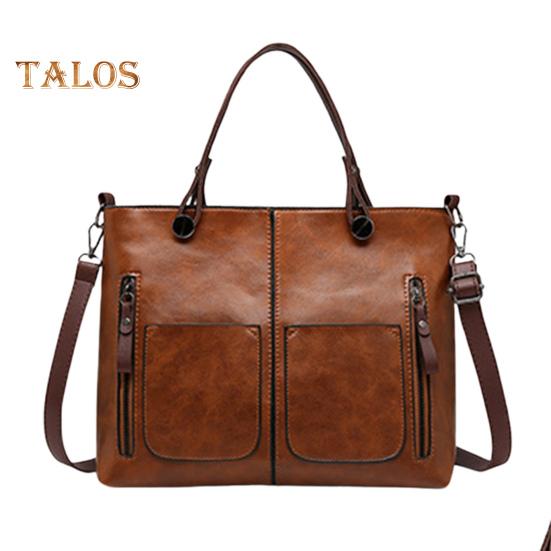 Жіноча сумка через плече, гладка водонепроникна штучна шкіра, вінтажна багатокишенькова сумка, знімні регульовані ремінці, гладка блискавка, міцна прошита робоча сумочка коричневий
Жіноча сумка через плече, гладка водонепроникна штучна шкіра, вінтажна багатокишенькова сумка, знімні регульовані ремінці, гладка блискавка, міцна прошита робоча сумочка коричневий