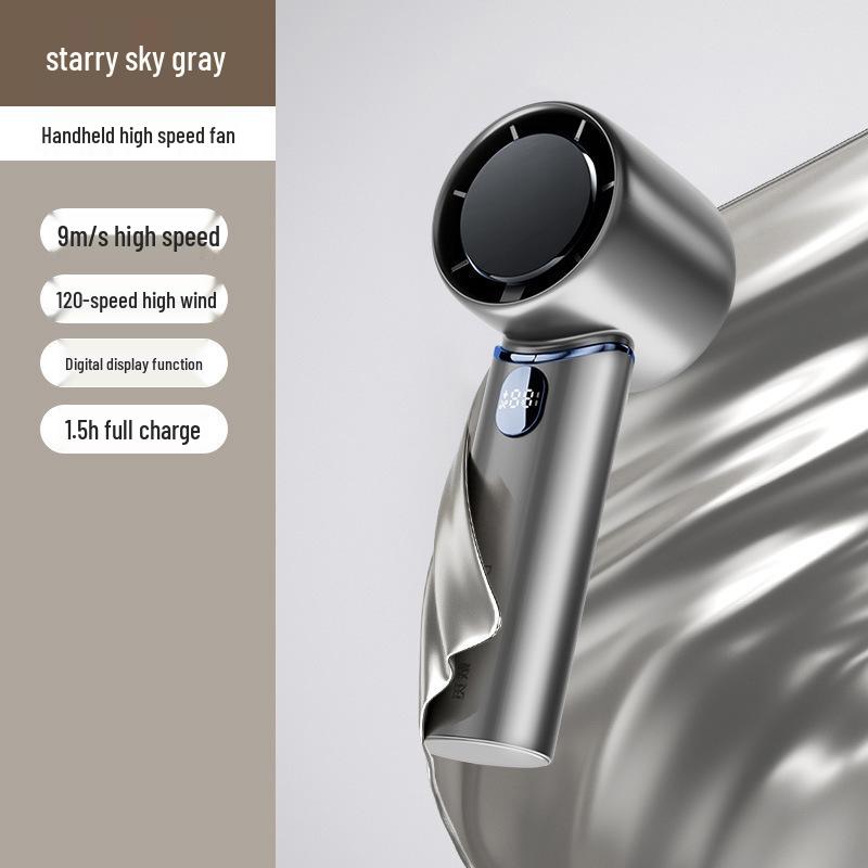 Portable Rechargeable Handheld Fan with Digital Display, High-Speed Wind Power, and Long Battery Life. 120 Speeds + Digital Display + Fast Charging
Portable Rechargeable Handheld Fan with Digital Display, High-Speed Wind Power, and Long Battery Life. 120 Speeds + Digital Display + Fast Charging