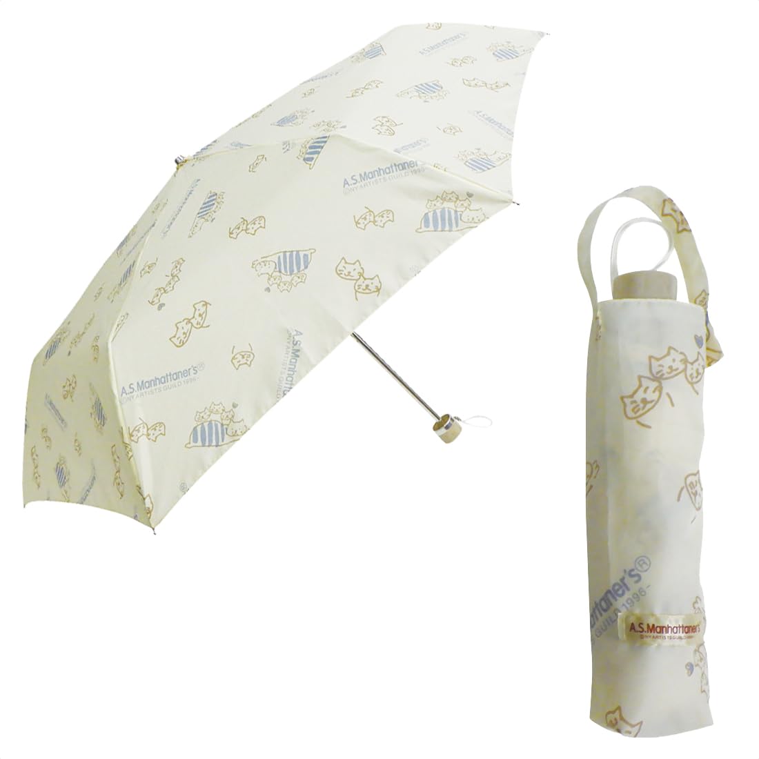 Maruju Corporation Manhattaners Зонт от дождя или защиты от УФ-лучей Процент защиты от УФ-лучей Сверх Стекловолокно Кот Стильный для женщин Складной A.S. Блеск, 90%, Ребра, Узор,
Maruju Corporation Manhattaners Зонт от дождя или защиты от УФ-лучей Процент защиты от УФ-лучей Сверх Стекловолокно Кот Стильный для женщин Складной A.S. Блеск, 90%, Ребра, Узор,