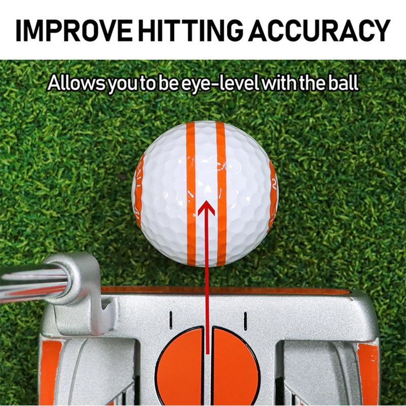 Golf Practice Balls High Visibility Long Distance Golf Ball With Orange Lines Sports Accessories For Enhanced Green Control
Golf Practice Balls High Visibility Long Distance Golf Ball With Orange Lines Sports Accessories For Enhanced Green Control
