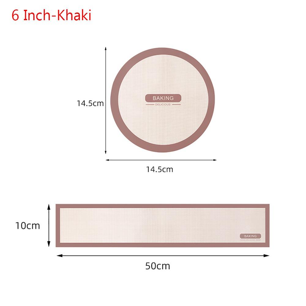 Silicone Cake Baking Mat High Temperature Resistant Baking Pan Liner for 6, 8, 10 Inch Cake Pan 6 Inch
Silicone Cake Baking Mat High Temperature Resistant Baking Pan Liner for 6, 8, 10 Inch Cake Pan 6 Inch