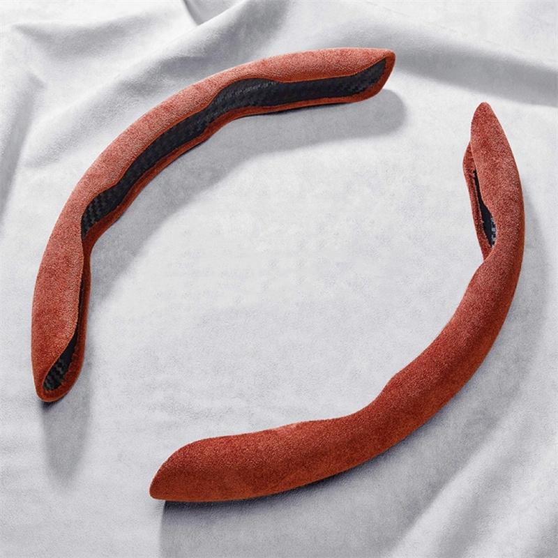 Универсальная замшевая накладка-бустер на руль автомобиля 38 см, нескользящая, для защиты руля и украшения салона, аксессуары коричневый
Универсальная замшевая накладка-бустер на руль автомобиля 38 см, нескользящая, для защиты руля и украшения салона, аксессуары коричневый