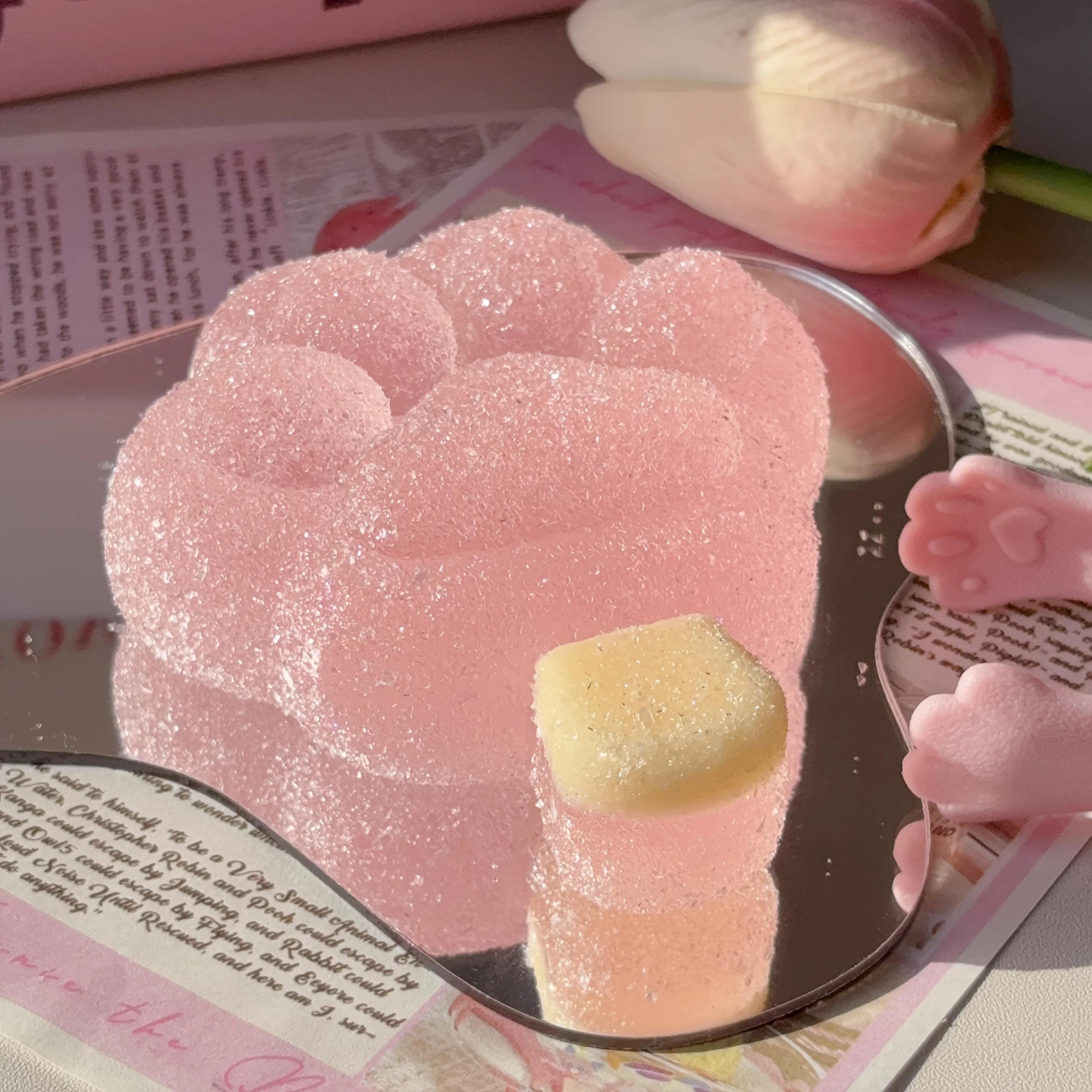 1PC Pink Ice Cream Cat Paw Squishy Toy, Slow Rise TPR Soft Stress Relief Ball, Cute Desk Fidget Fun Gift for Students Office светло-серый
1PC Pink Ice Cream Cat Paw Squishy Toy, Slow Rise TPR Soft Stress Relief Ball, Cute Desk Fidget Fun Gift for Students Office светло-серый