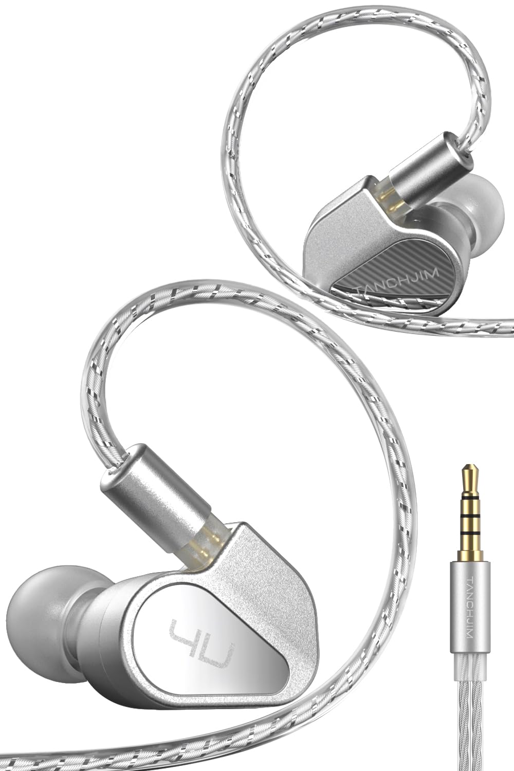 TANCHJIM 4U earphone Equipped with DMT4 ultra single dynamic driver Dual chamber HIFI earphone adjustable circuit filter Matte finish metal cavity
TANCHJIM 4U earphone Equipped with DMT4 ultra single dynamic driver Dual chamber HIFI earphone adjustable circuit filter Matte finish metal cavity