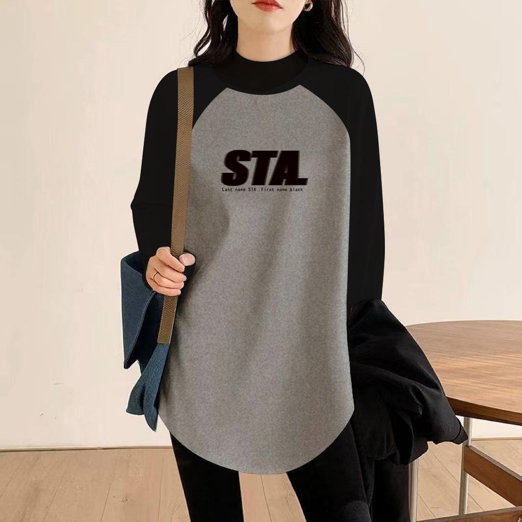 Women s Chic Color Block Raglan Sleeve High Neck Thick Long Sleeve Top, Plus Size Base Layer Shirt M (Recommended 120-135 lbs)
Women s Chic Color Block Raglan Sleeve High Neck Thick Long Sleeve Top, Plus Size Base Layer Shirt M (Recommended 120-135 lbs)