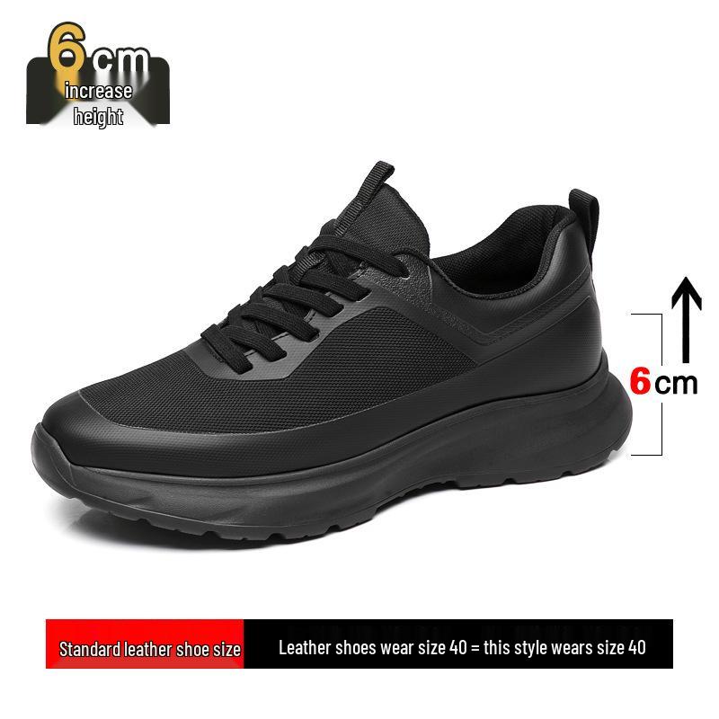 Men s 6cm Height-Boost Mesh Sneakers - Spring/Autumn 2025 Lightweight Fashion Shoes 42
Men s 6cm Height-Boost Mesh Sneakers - Spring/Autumn 2025 Lightweight Fashion Shoes 42