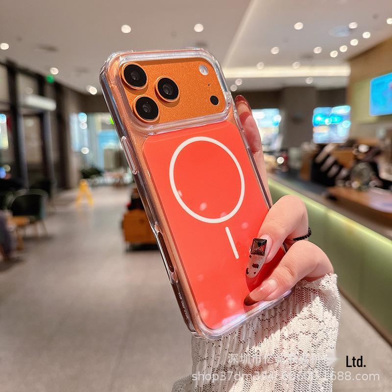 Suitable for iPhone 17 Pro Max Magnetic IMD Case, iPhone 16/15 Pro Thickened Drop-Proof Cover 12 Pro
Suitable for iPhone 17 Pro Max Magnetic IMD Case, iPhone 16/15 Pro Thickened Drop-Proof Cover 12 Pro