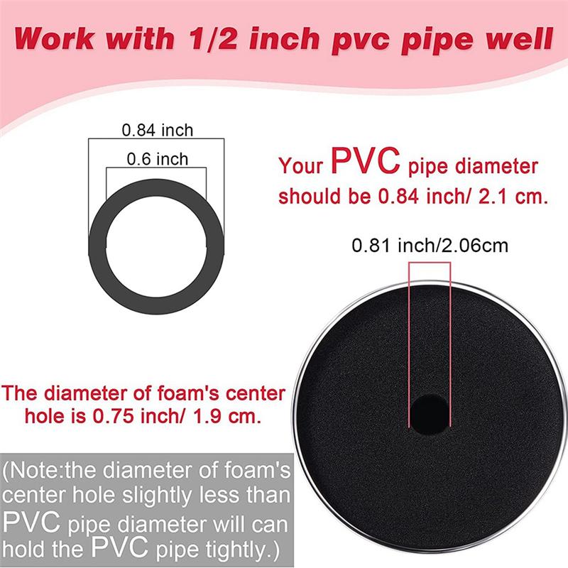 4 Sizes 16 Pieces Cup Turner Foam Tumbler Inserts For 1/2 Inch PVC Pipe Tumbler Inserts For 10 Oz To 40Oz All Tumblers-B61B
4 Sizes 16 Pieces Cup Turner Foam Tumbler Inserts For 1/2 Inch PVC Pipe Tumbler Inserts For 10 Oz To 40Oz All Tumblers-B61B