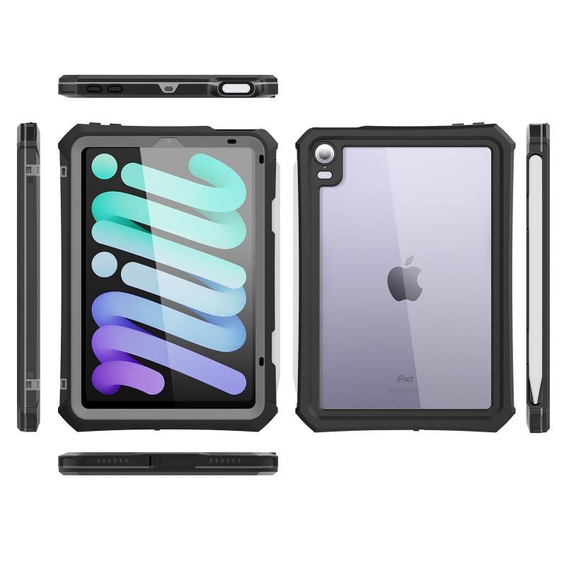 Shockproof Waterproof Case for iPad Mini 6/7: Lightweight, Ultra-Transparent Tablet Protection for Outdoor Use iPad mini 6/7 чёрный
Shockproof Waterproof Case for iPad Mini 6/7: Lightweight, Ultra-Transparent Tablet Protection for Outdoor Use iPad mini 6/7 чёрный
