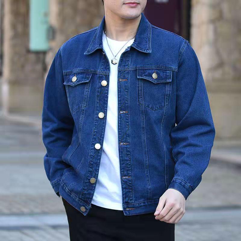 Men s Spring/Autumn Denim Jacket: Loose-Fit Workwear for Middle-Aged & Elderly 2XL светло-синий
Men s Spring/Autumn Denim Jacket: Loose-Fit Workwear for Middle-Aged & Elderly 2XL светло-синий