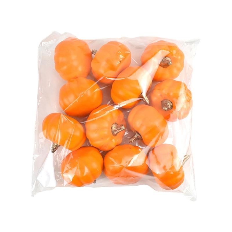 12 Pack Artificial Small Pumpkin Simulation Mini Pumpkins for Halloween Decor помаранчевий
12 Pack Artificial Small Pumpkin Simulation Mini Pumpkins for Halloween Decor помаранчевий